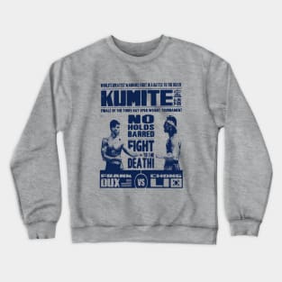 Bloodsport Championship Poster Crewneck Sweatshirt